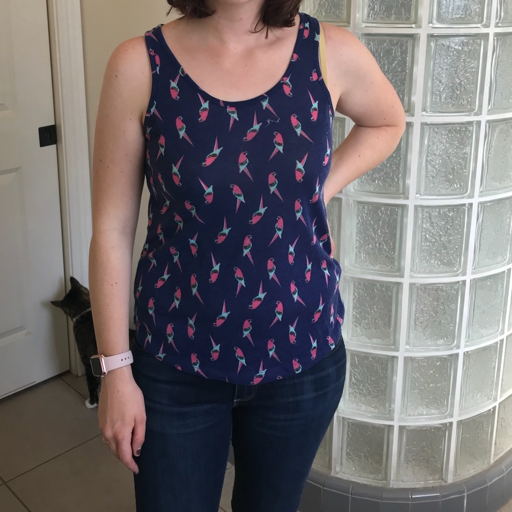 Royal Blue Top